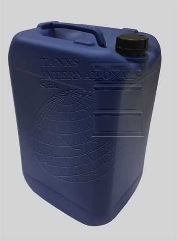 Plastic approved jerrycan 25 litres volume