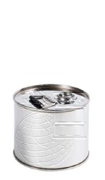 Stainless steel drum with screw cap - 6 litres volume