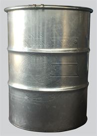 Metallic drum with lid - 370 litres volume “MAGNUM”